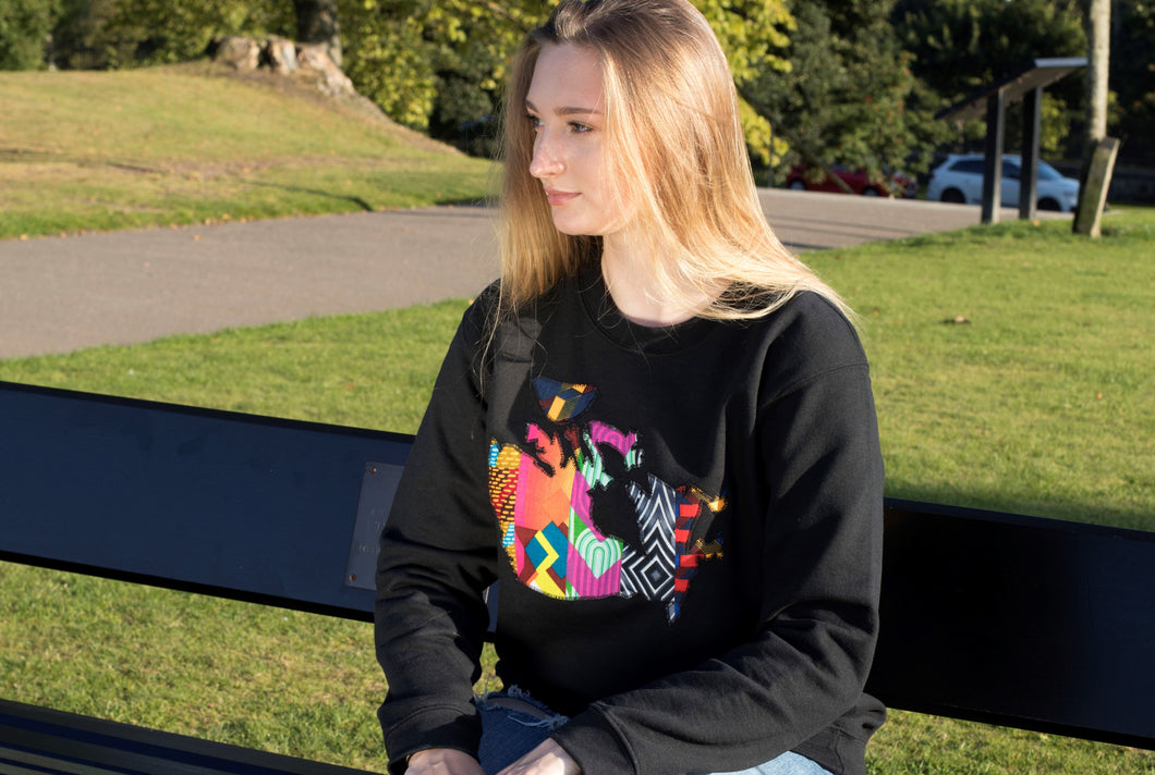Canada Map Sweatshirt