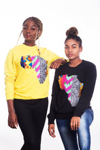 Load image into Gallery viewer, Women&#39;s African Map Sweatshirt
