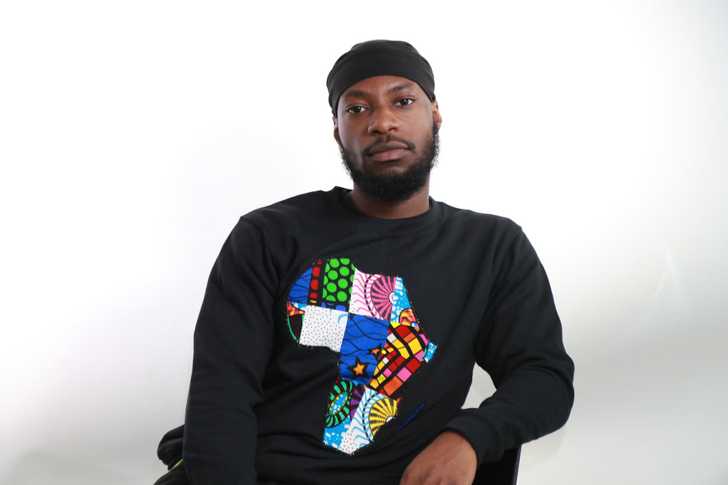 Men's African Map Sweatshirt