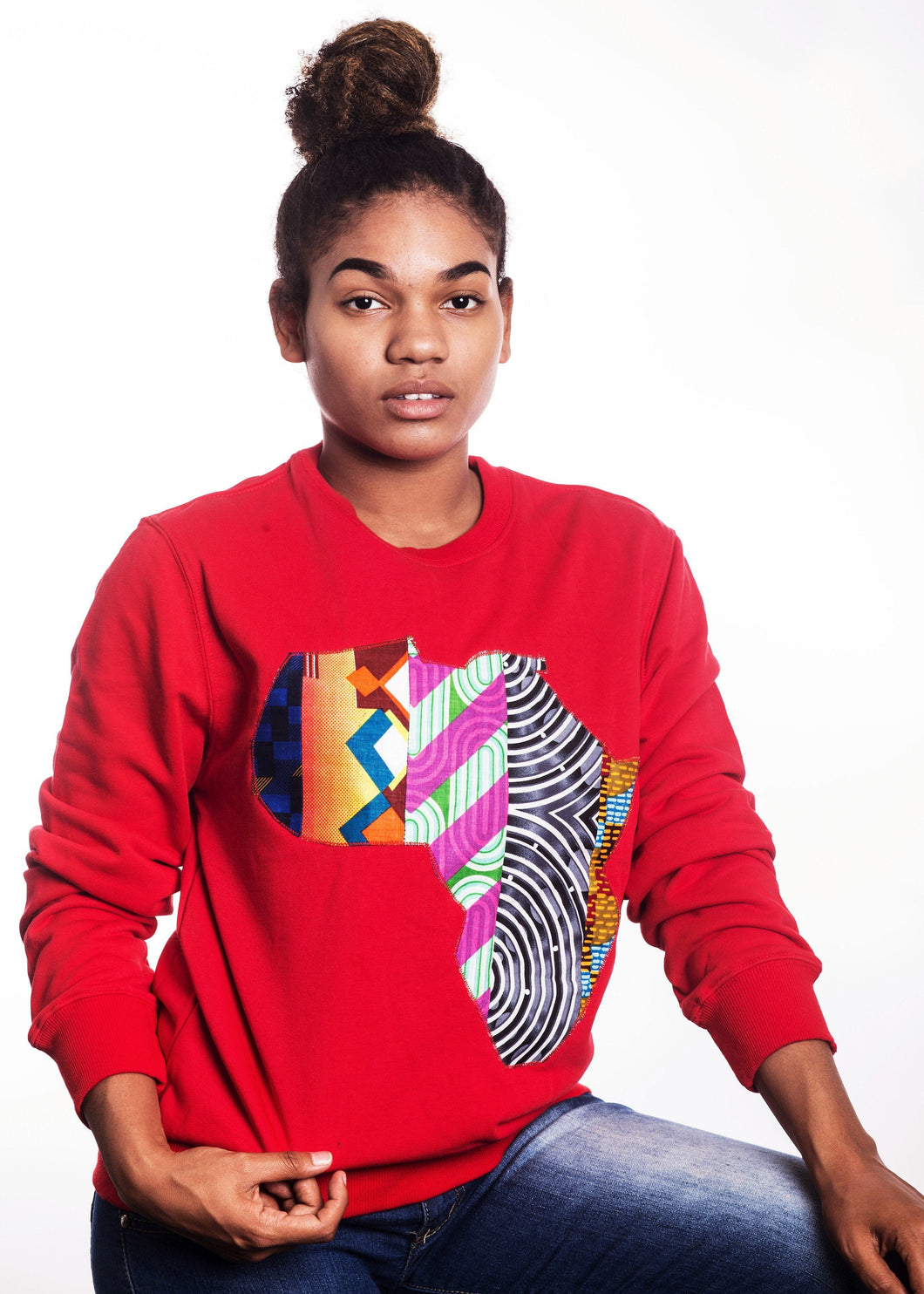 Women's African Map Sweatshirt