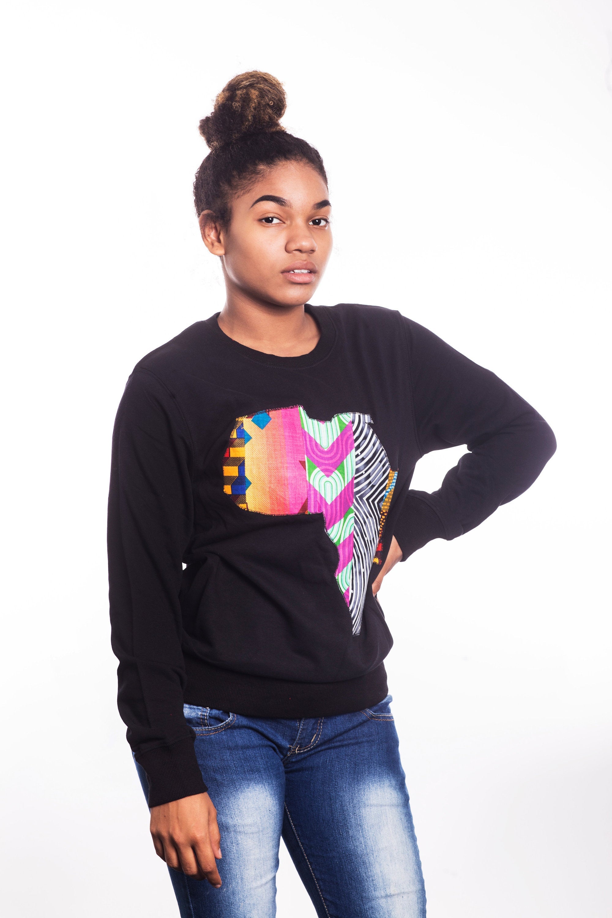 Women's African Map Sweatshirt