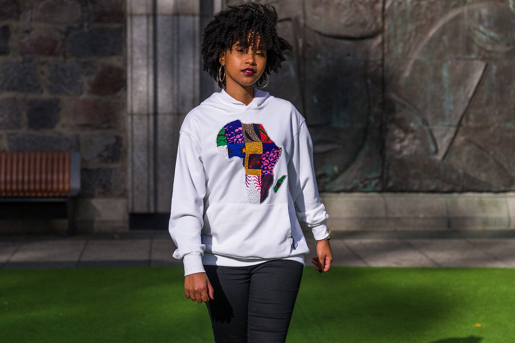 Women's Africa Map Hoodie