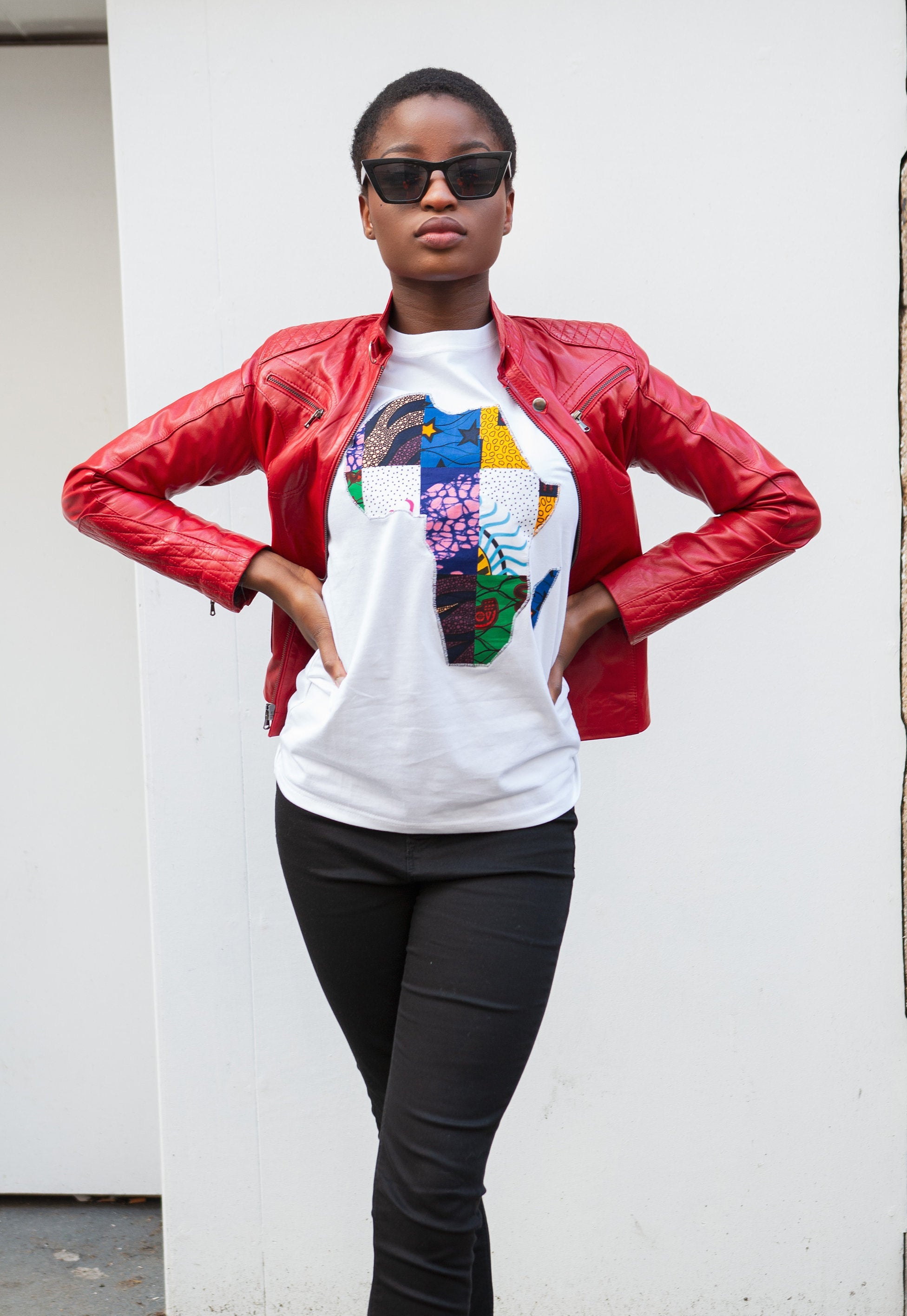 Women's Africa Map Teeshirt